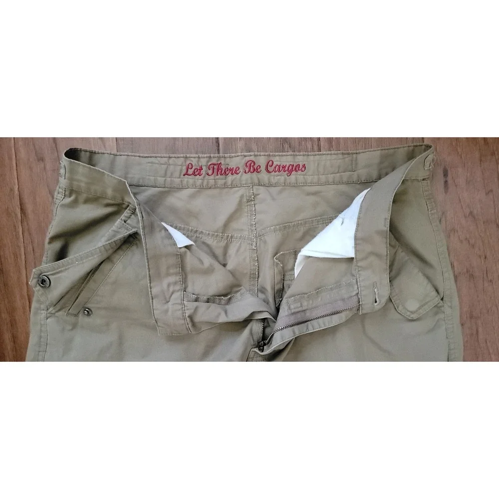 VTG Levi Sykes Men's Let There Be Cargos Pockets Chino Pants Sz 36x33 See Desc - Picture 5 of 10